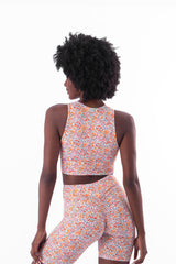 Dahlia Drawstring Crop Top