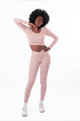 Dahlia V Waist Scrunch Leggings
