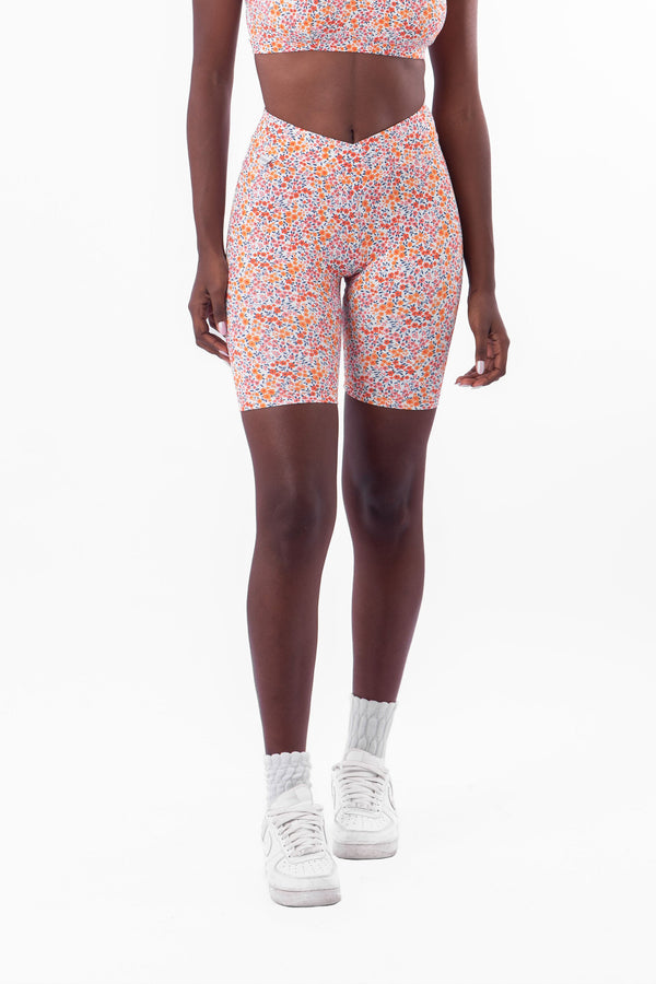 Dahlia V Waist Bike Shorts
