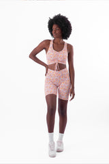 Dahlia V Waist Bike Shorts