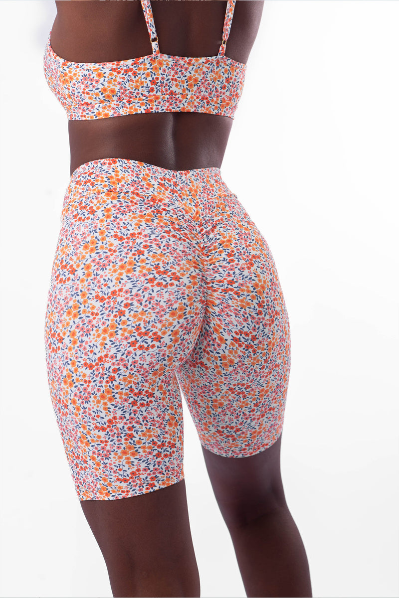 Dahlia V Waist Bike Shorts