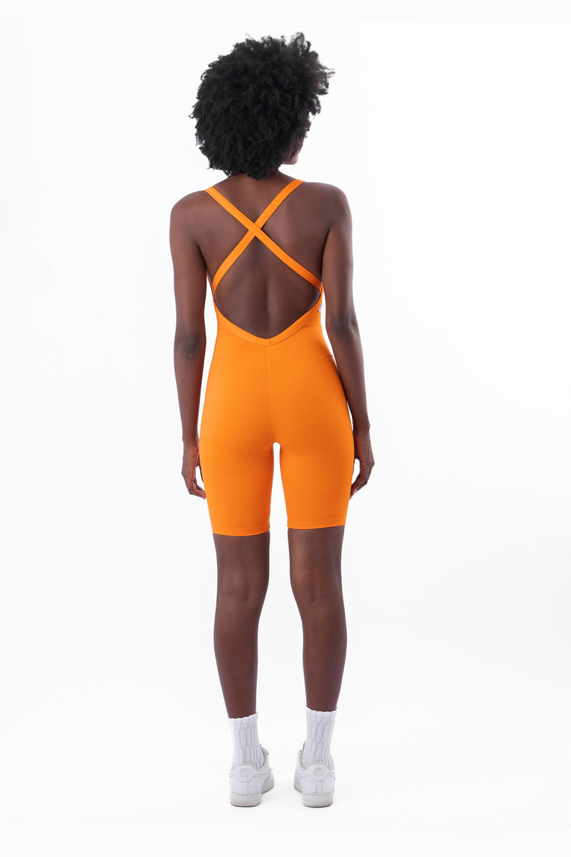 Tangerine Short Bodysuit