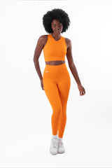 Tangerine Crop Top